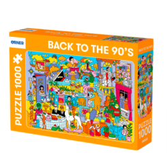 Пазли - Пазл Orner Серія 90-ті. Серіали та фільми 1000 елементів (orner-2817) Пазли - Пазл Orner Серія 90-ті. Серіали та фільми 1000 елементів (orner-2817)