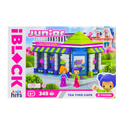 Конструктори з унікальними деталями - Конструктор IBLOCK Junior Kids hits Tea Time Cafe 345 деталей (KH08/013/3) Конструктори з унікальними деталями - Конструктор IBLOCK Junior Kids hits Tea Time Cafe 345 деталей (KH08/013/3)