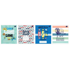 Канцтовари - Зошит Interdruk Boys в лінію 12 аркушів в асортименті (278951) Канцтовари - Зошит Interdruk Boys в лінію 12 аркушів в асортименті (278951)