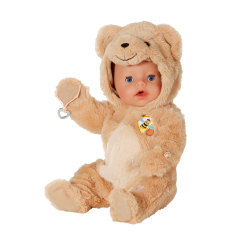 Пупси - Пупс Baby Born Bear world Емма у костюмі ведмедика з аксесуарами 43 см (837115) Пупси - Пупс Baby Born Bear world Емма у костюмі ведмедика з аксесуарами 43 см (837115)