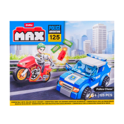 Конструктори з унікальними деталями - Конструктор MAX City Поліція 125 деталей (83164) Конструктори з унікальними деталями - Конструктор MAX City Поліція 125 деталей (83164)