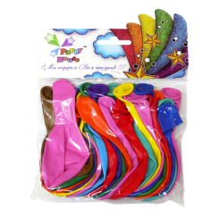 Аксесуари для свят - Кульки Party House Пастель асорті 25 штук (8025548910064) Аксесуари для свят - Кульки Party House Пастель асорті 25 штук (8025548910064)