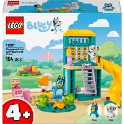 Конструктори LEGO - Конструктор LEGO Bluey Веселощі з Блуї та Хлоєю на ігровому майданчику (11201) Конструктори LEGO - Конструктор LEGO Bluey Веселощі з Блуї та Хлоєю на ігровому майданчику (11201)