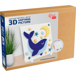 Набори для творчості - 3D картина Rosa Talent Кит 18 х 18 см (N0003528) Набори для творчості - 3D картина Rosa Talent Кит 18 х 18 см (N0003528)