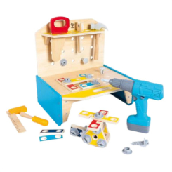 Набори професій - Ігровий набір Hape Верстак маленького інженера (E3221) Набори професій - Ігровий набір Hape Верстак маленького інженера (E3221)