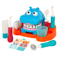 Набори професій - Ігровий набір Battat Lite Бегемотик у стоматолога (BT1803Z) Набори професій - Ігровий набір Battat Lite Бегемотик у стоматолога (BT1803Z)