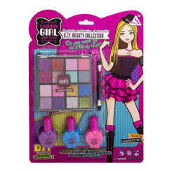 Косметика - Набір косметики Qunxing Модна дівчинка 5 предметів (J-605) Косметика - Набір косметики Qunxing Модна дівчинка 5 предметів (J-605)
