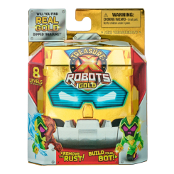 Фігурки персонажів - Ігрова фігурка Treasure X Robots Gold (123403) Фігурки персонажів - Ігрова фігурка Treasure X Robots Gold (123403)