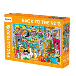 Пазли - Пазл Orner Серія 90-ті. Серіали та фільми 1000 елементів (orner-2817) Пазли - Пазл Orner Серія 90-ті. Серіали та фільми 1000 елементів (orner-2817)