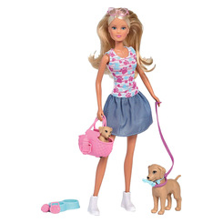 Ляльки - Набір Steffi & Evi Love Прогулянка із цуценятами (5733310) Ляльки - Набір Steffi & Evi Love Прогулянка із цуценятами (5733310)