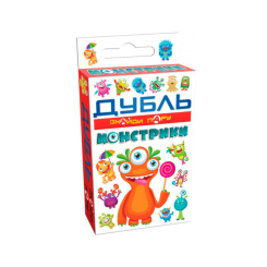 Настільні ігри - Настільна гра DGT-Games Дубль монстрики Cards (2232_C) Настільні ігри - Настільна гра DGT-Games Дубль монстрики Cards (2232_C)