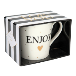 Чашки, склянки - Чашка Top Model Enjoy 300 мл фарфорова (045909/8) Чашки, склянки - Чашка Top Model Enjoy 300 мл фарфорова (045909/8)