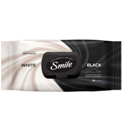 Пелюшки та серветки - Вологі серветки Smile Чорні та білі (42213050) Пелюшки та серветки - Вологі серветки Smile Чорні та білі (42213050)