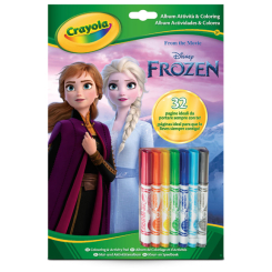 Товари для малювання - Розмальовка Crayola Disney Frozen (04-5900G) Товари для малювання - Розмальовка Crayola Disney Frozen (04-5900G)