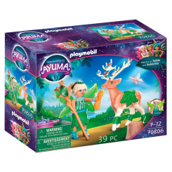 Конструктори з унікальними деталями - Конструктор Playmobil Ayuma Лісова фея з твариною (70806) Конструктори з унікальними деталями - Конструктор Playmobil Ayuma Лісова фея з твариною (70806)