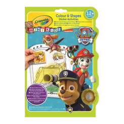 Товари для малювання - Набір для творчості Crayola Розмальовка з наклейками Щенячий патруль (81-1373) Товари для малювання - Набір для творчості Crayola Розмальовка з наклейками Щенячий патруль (81-1373)