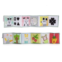 Розвивальні іграшки - Книжка-розкладачка Taf Toys Мишки-мавпи (12025) Розвивальні іграшки - Книжка-розкладачка Taf Toys Мишки-мавпи (12025)