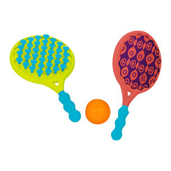 Спортивні активні ігри - Ігровий набір BATTAT Пляжний теніс (BX1526Z) Спортивні активні ігри - Ігровий набір BATTAT Пляжний теніс (BX1526Z)