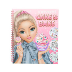Товари для малювання - Розмальовка з наклейками Top Model Випікаємо тістечка (0413386) Товари для малювання - Розмальовка з наклейками Top Model Випікаємо тістечка (0413386)