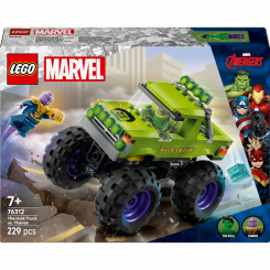 Конструктори LEGO - Конструктор LEGO Marvel Super Heroes Вантажівка Халка проти Таноса (76312) Конструктори LEGO - Конструктор LEGO Marvel Super Heroes Вантажівка Халка проти Таноса (76312)