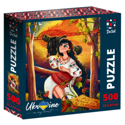 Пазли - Пазли De.tail Україночка з джавеліном (DT500-07) Пазли - Пазли De.tail Україночка з джавеліном (DT500-07)