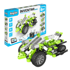 Конструктори з унікальними деталями - Конструктор Engino Inventor Motorized 4-колісний мотоцикл 10 в 1 (IN51) Конструктори з унікальними деталями - Конструктор Engino Inventor Motorized 4-колісний мотоцикл 10 в 1 (IN51)