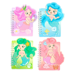 Канцтовари - Блокнот Bibi Toys Русалка в асортименті (95506WB) Канцтовари - Блокнот Bibi Toys Русалка в асортименті (95506WB)