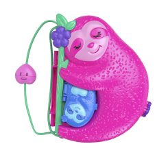 Ляльки - Набір Polly Pocket Дивовижний світ Сумочка лінивець (GKJ63/HRD40) Ляльки - Набір Polly Pocket Дивовижний світ Сумочка лінивець (GKJ63/HRD40)