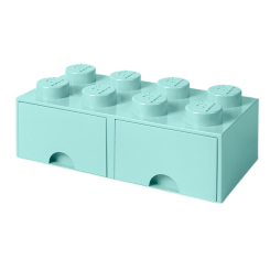 Бокси для іграшок - Висувний ящик для зберігання LEGO Lifestyle Цеглинка 8 світло-блакитний (40061742) Бокси для іграшок - Висувний ящик для зберігання LEGO Lifestyle Цеглинка 8 світло-блакитний (40061742)