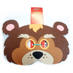 Аксесуари для свят - Маска Apli Krapli Ведмедик (НМ2-05) Аксесуари для свят - Маска Apli Krapli Ведмедик (НМ2-05)