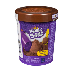 Антистрес іграшки - Кінетичний пісок Kinetic Sand Відерце морозива коричневий (71679/3) Антистрес іграшки - Кінетичний пісок Kinetic Sand Відерце морозива коричневий (71679/3)