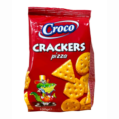 Солодощі - Крекер Сroco Crackers зі смаком піцци (5941194000252) Солодощі - Крекер Сroco Crackers зі смаком піцци (5941194000252)