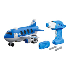 Конструктори з унікальними деталями - Конструктор Diy spatial creativity Літак (CJ-1379247) Конструктори з унікальними деталями - Конструктор Diy spatial creativity Літак (CJ-1379247)