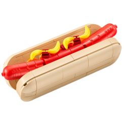 Конструктори з унікальними деталями - Конструктор MAX S1 Смаколики Хот-дог 170 деталей (83186GQ1/5) Конструктори з унікальними деталями - Конструктор MAX S1 Смаколики Хот-дог 170 деталей (83186GQ1/5)