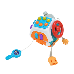 Розвивальні іграшки - Бізікуб Сонячний зайчик Цікавий багатогранник (PL-724-77) Розвивальні іграшки - Бізікуб Сонячний зайчик Цікавий багатогранник (PL-724-77)