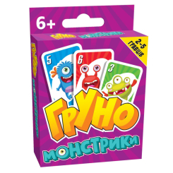 Настільні ігри - Настільна гра DGT-Games Груно монстрики (2218_C) Настільні ігри - Настільна гра DGT-Games Груно монстрики (2218_C)
