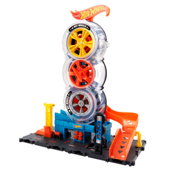 Автотреки - Ігровий набір Hot Wheels City Карколомні трюки в шиномонтажі (HDP02) Автотреки - Ігровий набір Hot Wheels City Карколомні трюки в шиномонтажі (HDP02)