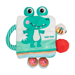 Розвивальні іграшки - Розвиваюча книжка Baby Team з брязкальцем (8721) Розвивальні іграшки - Розвиваюча книжка Baby Team з брязкальцем (8721)