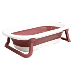 Ванночки, гірки для купання та аксесуари - Ванночка дитяча складна Babyhood Комфорт Плюс червоний (BH-323P) Ванночки, гірки для купання та аксесуари - Ванночка дитяча складна Babyhood Комфорт Плюс червоний (BH-323P)