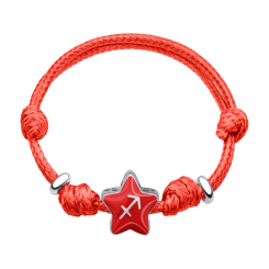 Ювелірні прикраси - Браслет на шнурку UmaUmi Zodiac Стрілець з талісманом (2210000006683) Ювелірні прикраси - Браслет на шнурку UmaUmi Zodiac Стрілець з талісманом (2210000006683)