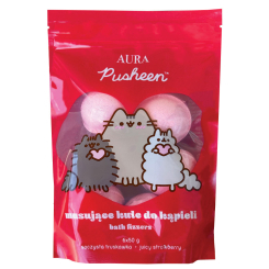 Косметика - Набір бомбочок для ванни Pusheen солодка полуниця (124667) Косметика - Набір бомбочок для ванни Pusheen солодка полуниця (124667)