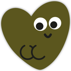 Аксесуари для свят - Листівка Будинок іграшок Валентинка Грайлива олива (2300006289330) Аксесуари для свят - Листівка Будинок іграшок Валентинка Грайлива олива (2300006289330)