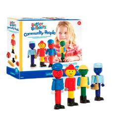 Фігурки чоловічків - Набір фігурок Guidecraft Better Builders Професії (G8304) Фігурки чоловічків - Набір фігурок Guidecraft Better Builders Професії (G8304)