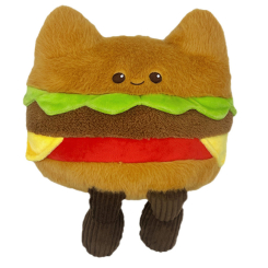 Персонажі мультфільмів - М'яка іграшка Fyyvalur Великі фуддіки Няшний бургер 24 см (99057) Персонажі мультфільмів - М'яка іграшка Fyyvalur Великі фуддіки Няшний бургер 24 см (99057)