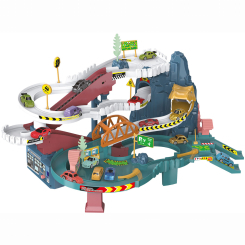 Автотреки - Ігровий набір Zipp toys Dino Автотрек-серпантин електричний (532.01.25) Автотреки - Ігровий набір Zipp toys Dino Автотрек-серпантин електричний (532.01.25)