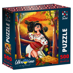 Пазли - Пазли De.tail Україночка з джавеліном (DT500-07) Пазли - Пазли De.tail Україночка з джавеліном (DT500-07)