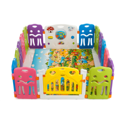 Манежі - Дитячий манеж Babyhit Magic castle medium (HC-001-A) Манежі - Дитячий манеж Babyhit Magic castle medium (HC-001-A)