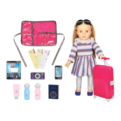 Ляльки - Лялька Lotus Мандрівниця в білій сукні у синю смужку (6004952/18899/1-2) Ляльки - Лялька Lotus Мандрівниця в білій сукні у синю смужку (6004952/18899/1-2)