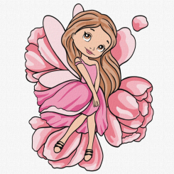 Товари для малювання - Картина за номерами Ідейка Сором'язлива чарівниця 25 х 25 см (KHO6151) Товари для малювання - Картина за номерами Ідейка Сором'язлива чарівниця 25 х 25 см (KHO6151)