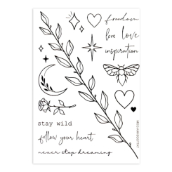 Косметика - Набір тату для тіла Tattooshka Freedom love (LB-100) Косметика - Набір тату для тіла Tattooshka Freedom love (LB-100)